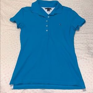 Blue Tommy Hilfiger Polo